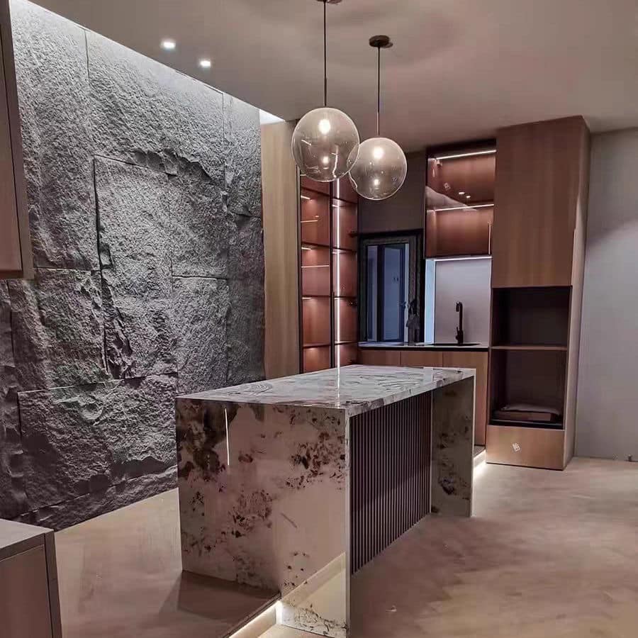 Pu stone wall panel 52 Pu stone wall panel 52